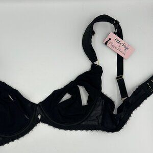 NWT Bettie Page x Playful Promises Anita Cut-Out Bra 34DD